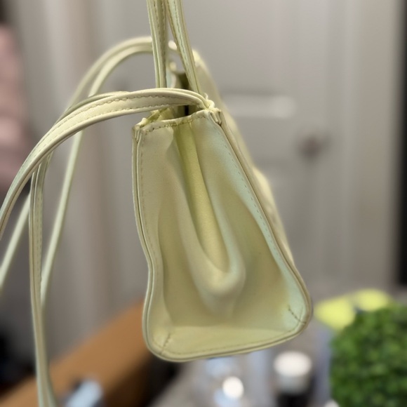 Telfar Women's Mini Bag in Light Yellow - Picture 4 of 5